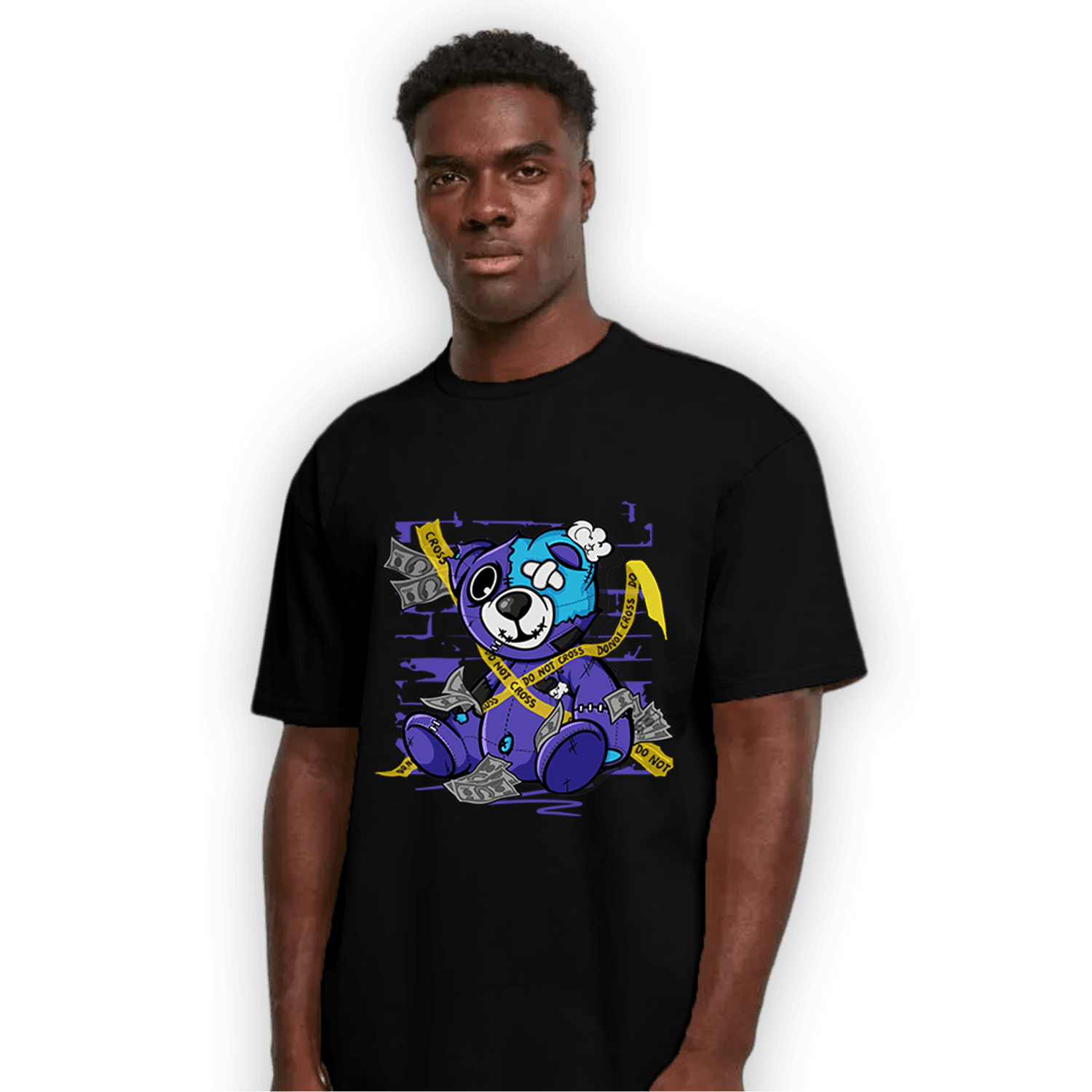 Aqua 6s T Shirt Match Money BER - NastyJamz