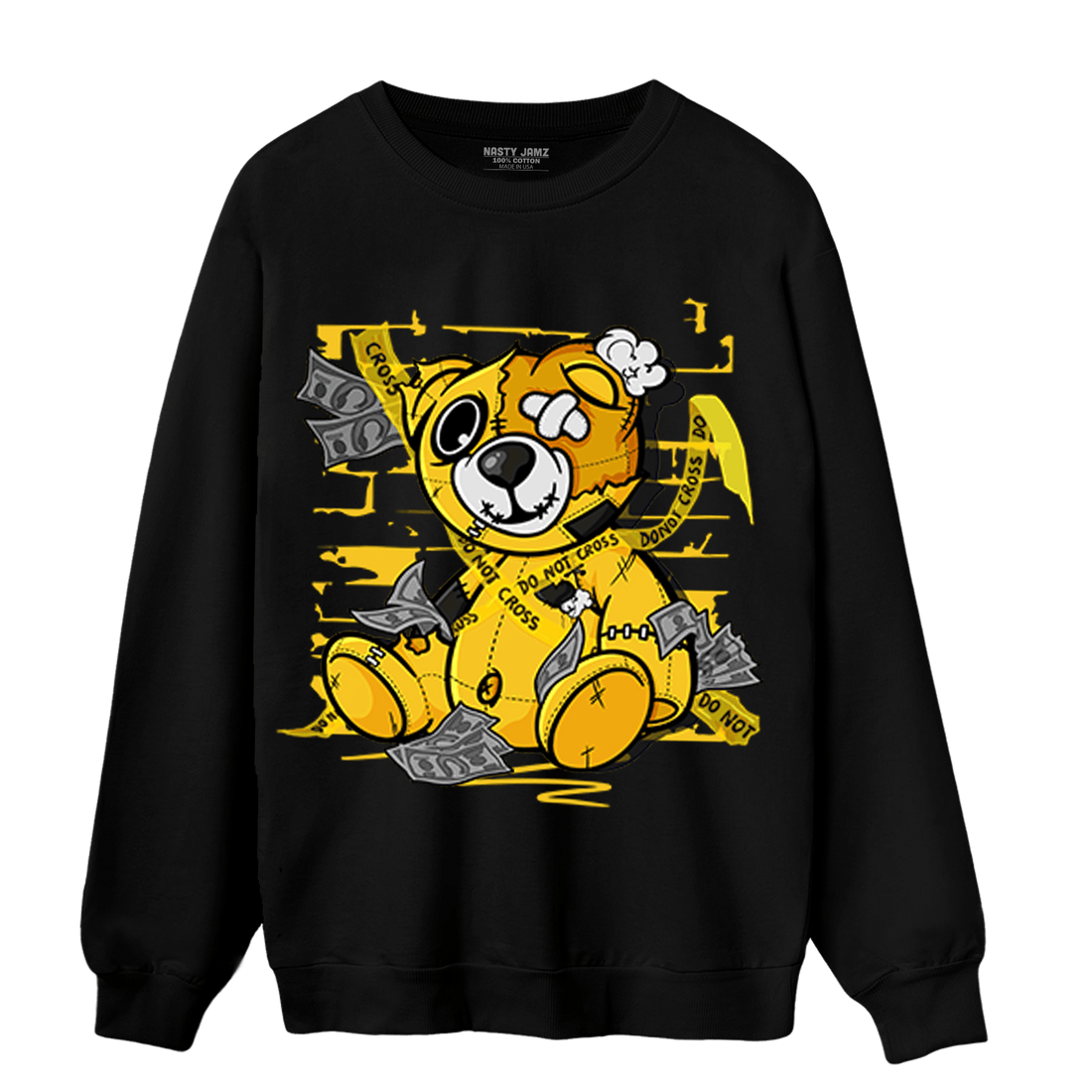 Yellow Ochre 6s Sweatshirt Match Money BER - NastyJamz