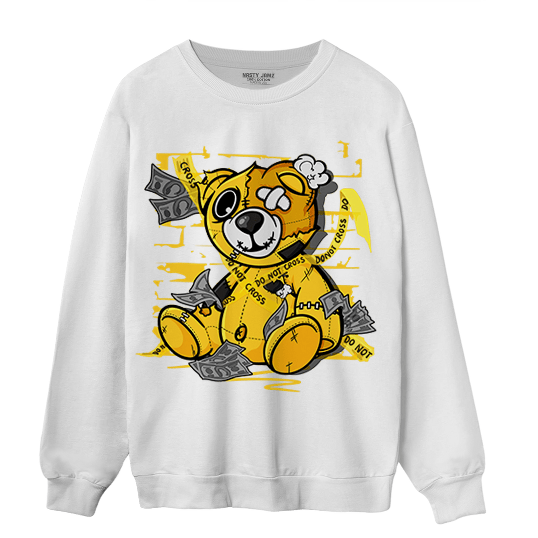 Yellow Ochre 6s Sweatshirt Match Money BER - NastyJamz
