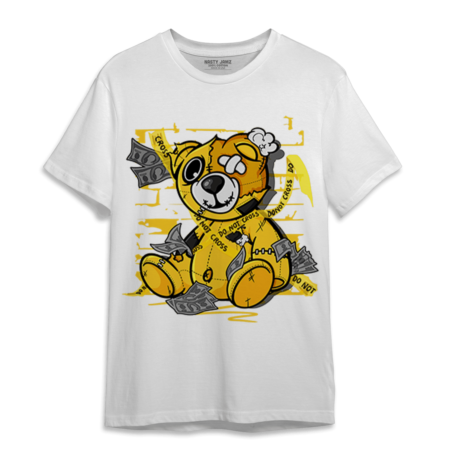 Yellow Ochre 6s T Shirt Match Money BER - NastyJamz