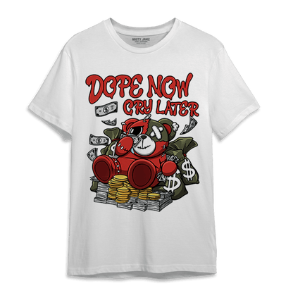 Dunk Low Mystic Red T Shirt Match Money Cry BER - NastyJamz