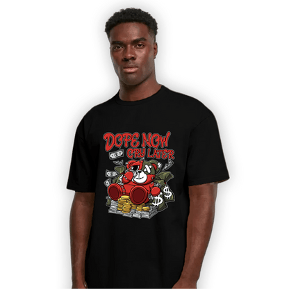 Dunk Low Mystic Red T Shirt Match Money Cry BER - NastyJamz