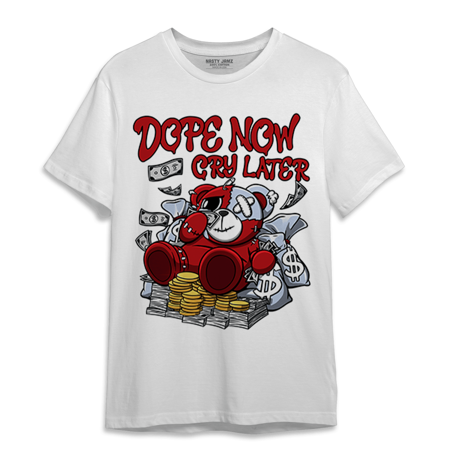 Cherry 11s T Shirt Match Money Cry BER - NastyJamz