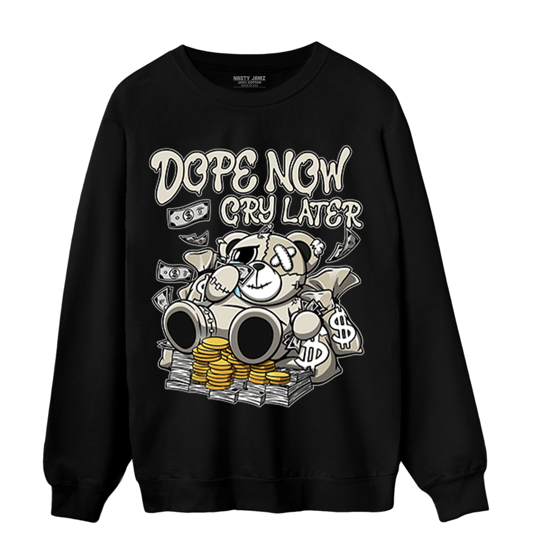 Gratitude 11s Sweatshirt Match Money Cry BER - NastyJamz