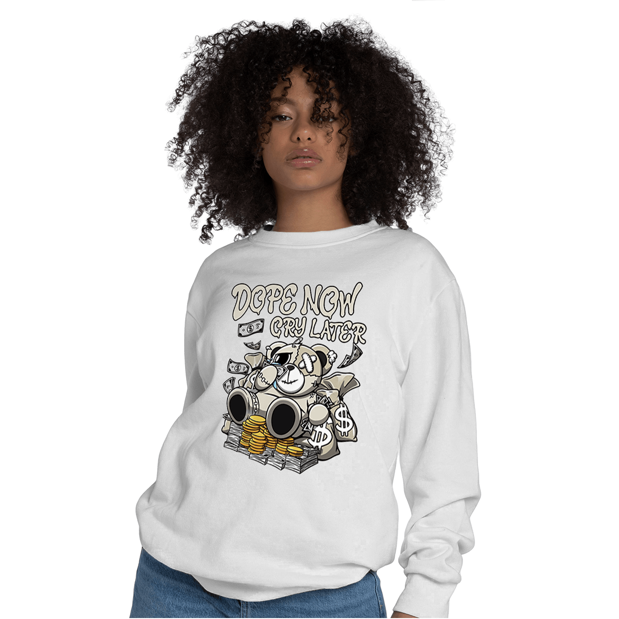 Gratitude 11s Sweatshirt Match Money Cry BER - NastyJamz