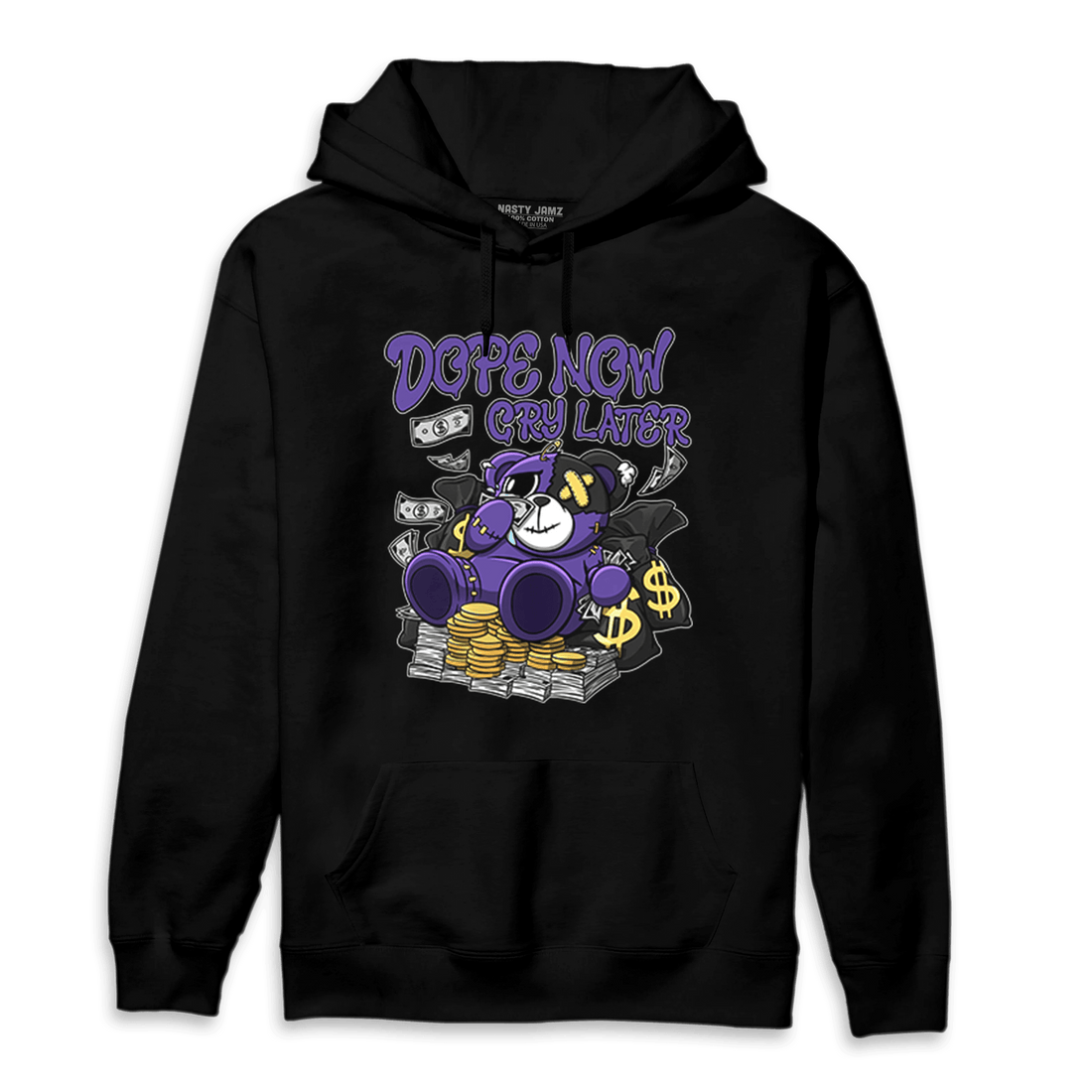 Field Purple 12s Hoodie Match Money Cry BER - NastyJamz
