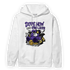 Field Purple 12s Hoodie Match Money Cry BER - NastyJamz