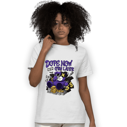 Field Purple 12s T Shirt Match Money Cry BER - NastyJamz