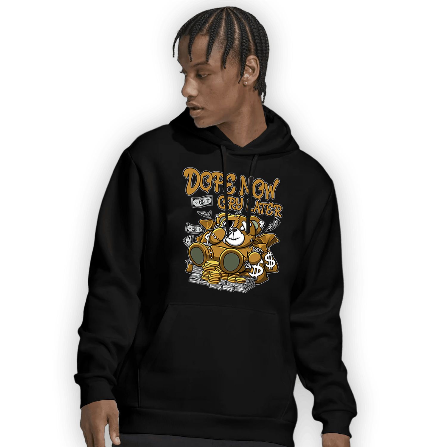 Wheat 13s Hoodie Match Money Cry BER - NastyJamz
