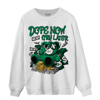 Celtic Lucky Green 1s Sweatshirt Match Money Cry BER - NastyJamz