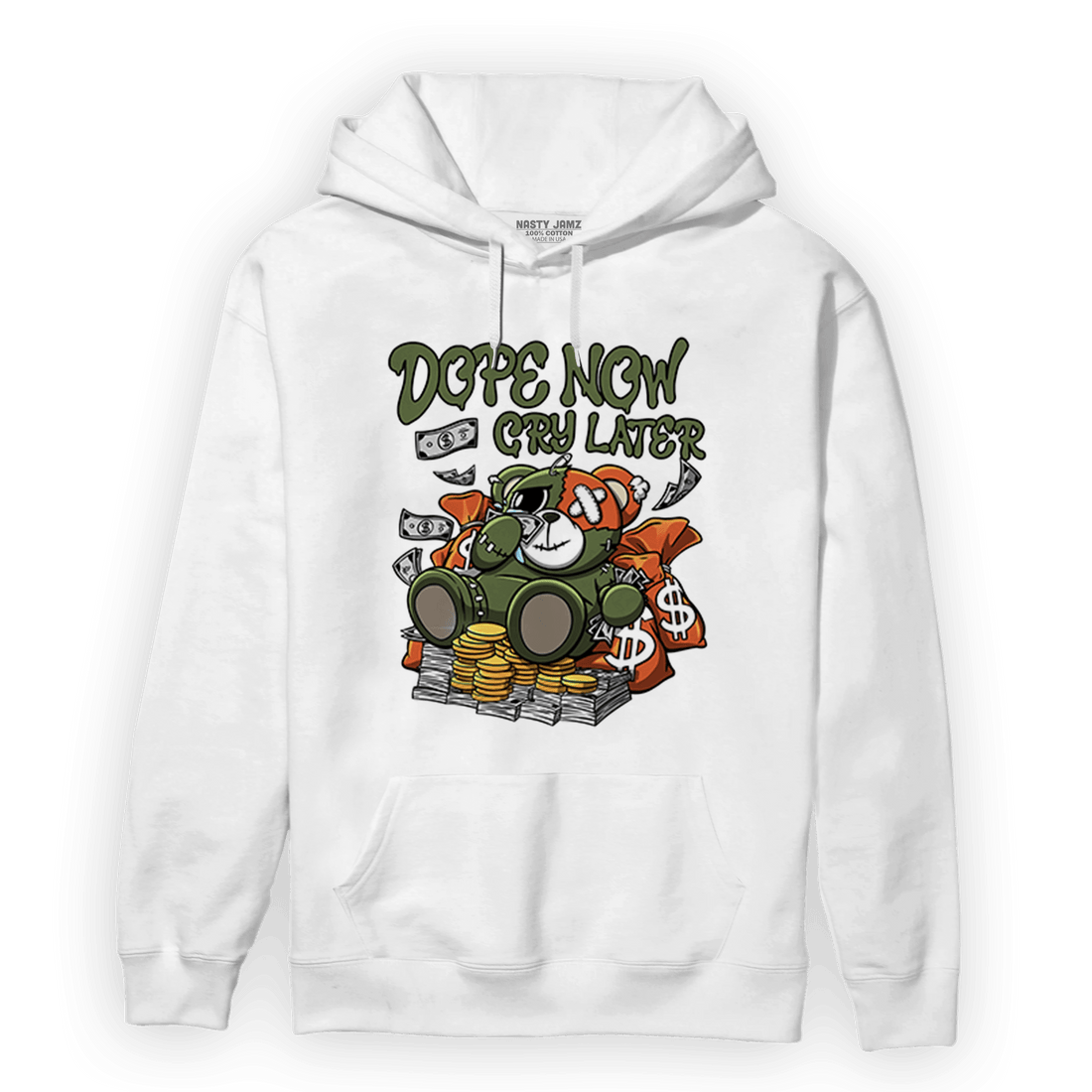 High OG Celadon 1s Hoodie Match Money Cry BER - NastyJamz