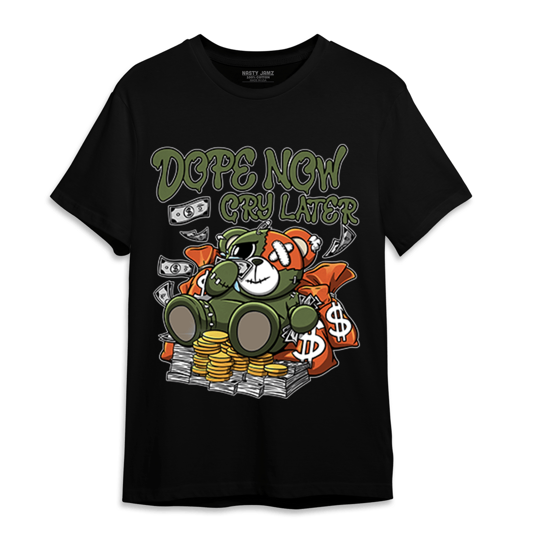 High OG Celadon 1s T Shirt Match Money Cry BER - NastyJamz