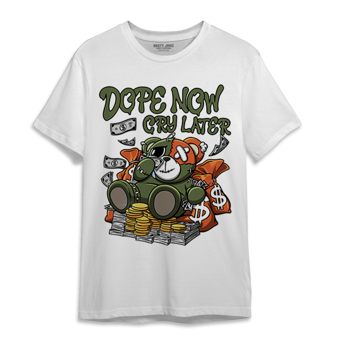 High OG Celadon 1s T Shirt Match Money Cry BER - NastyJamz