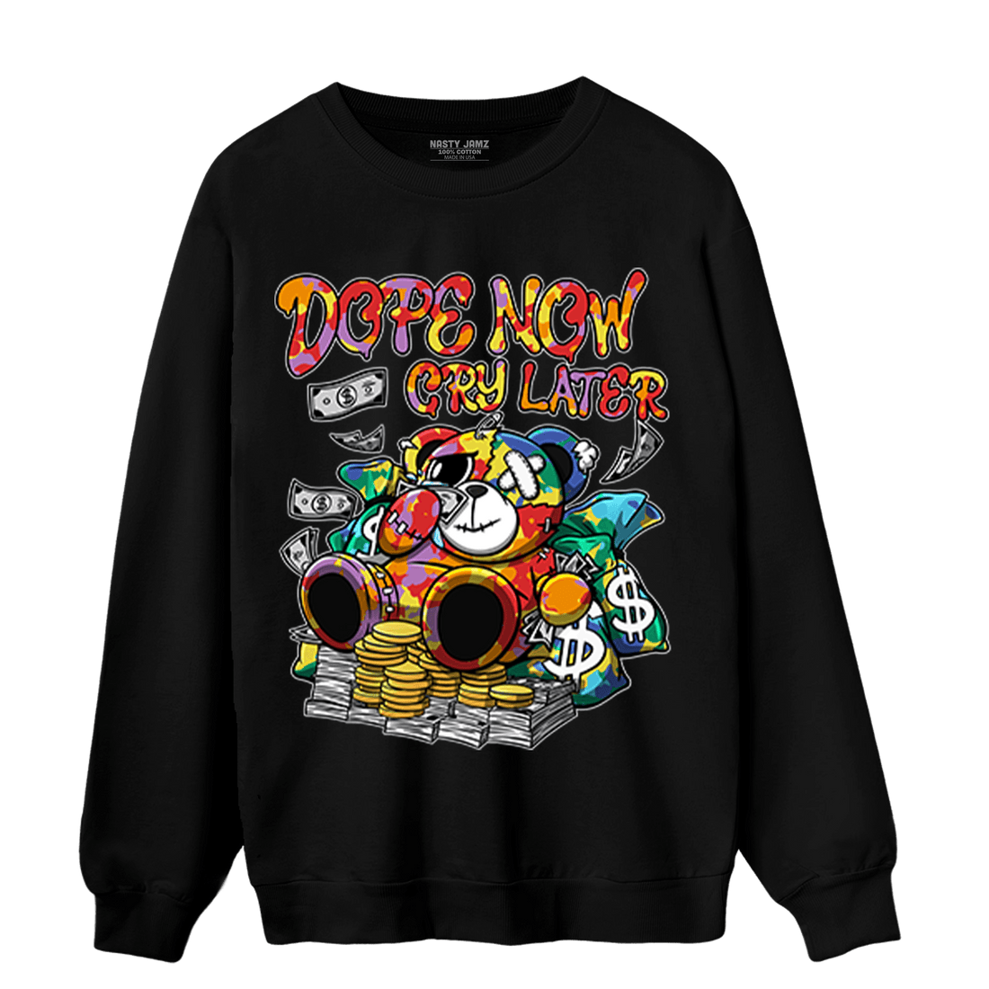Mid GS Six Championships 1s Sweatshirt Match Money Cry BER - NastyJamz