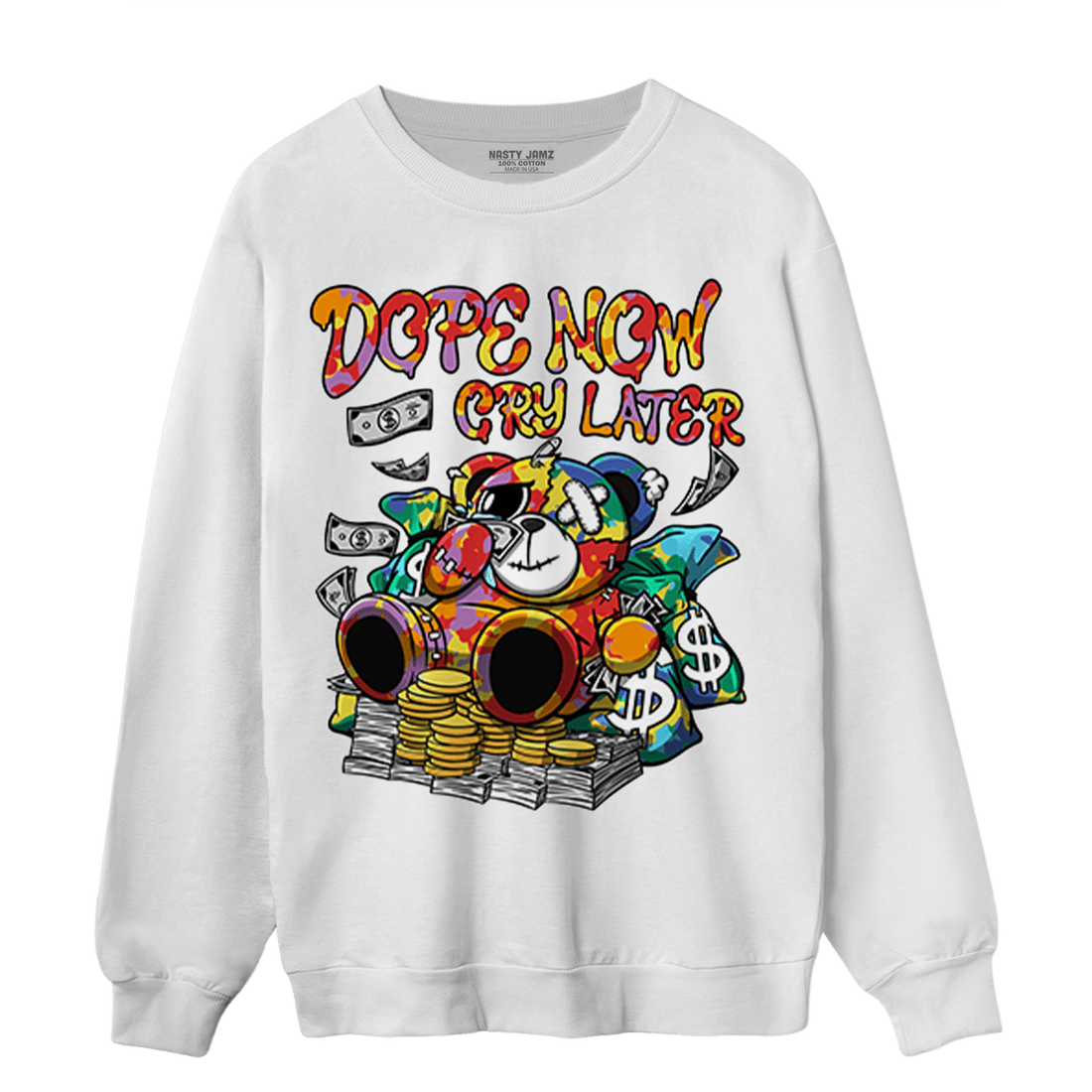 Mid GS Six Championships 1s Sweatshirt Match Money Cry BER - NastyJamz