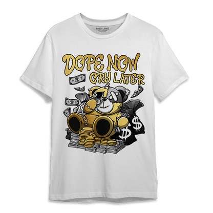 Mid SE Black Gold 1s T Shirt Match Money Cry BER - NastyJamz