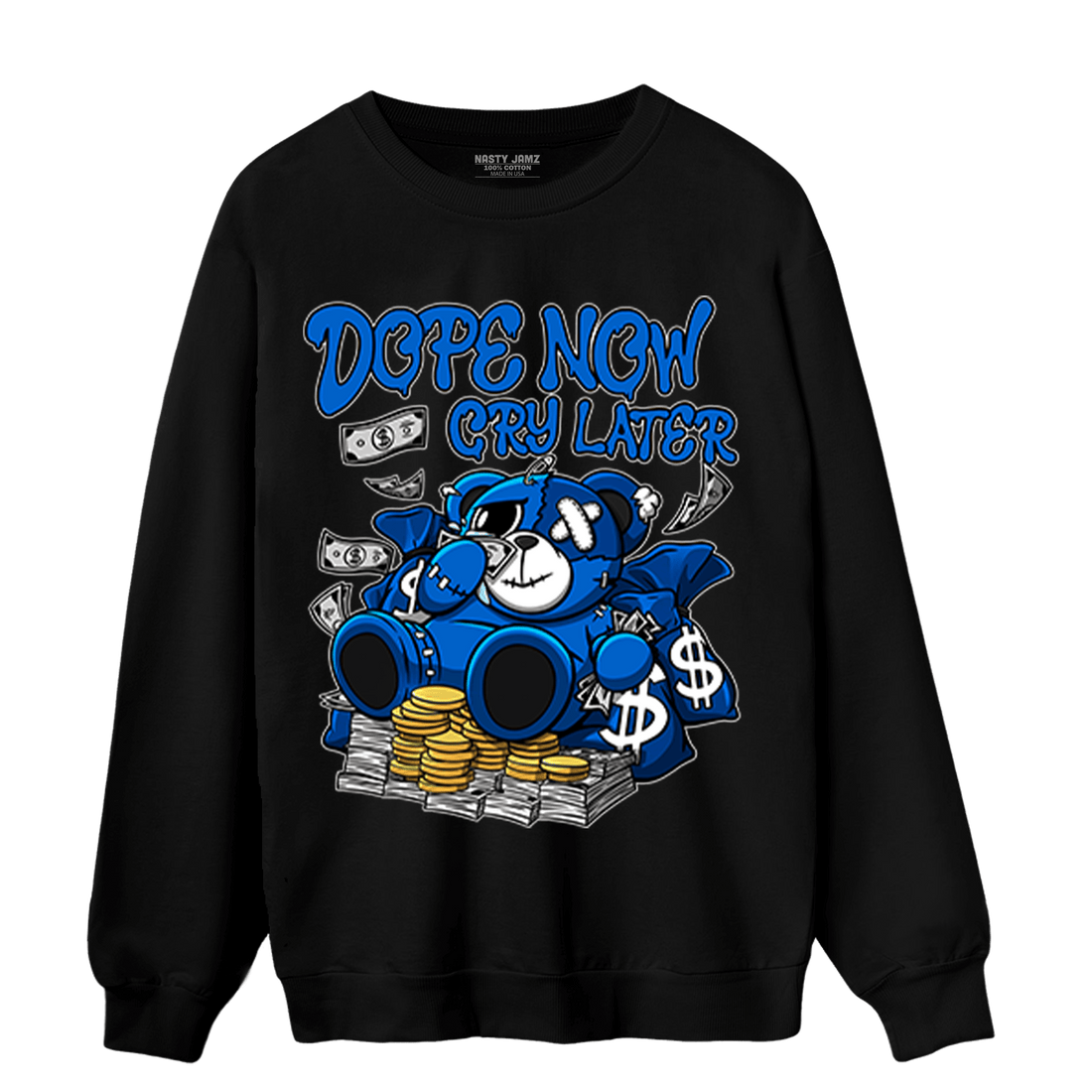Royal Reimagined 1s Sweatshirt Match Money Cry BER - NastyJamz