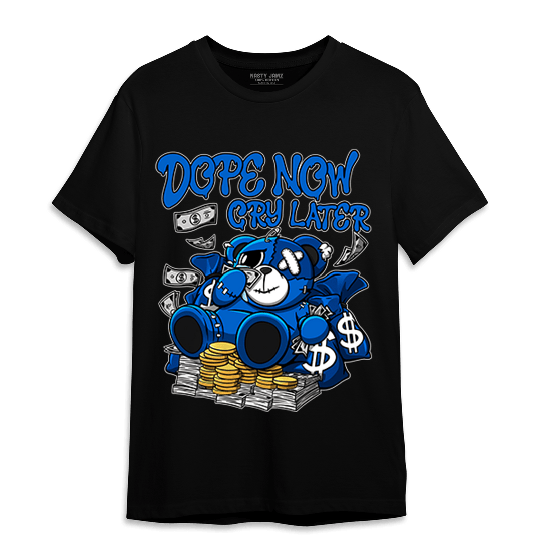 Royal Reimagined 1s T Shirt Match Money Cry BER - NastyJamz
