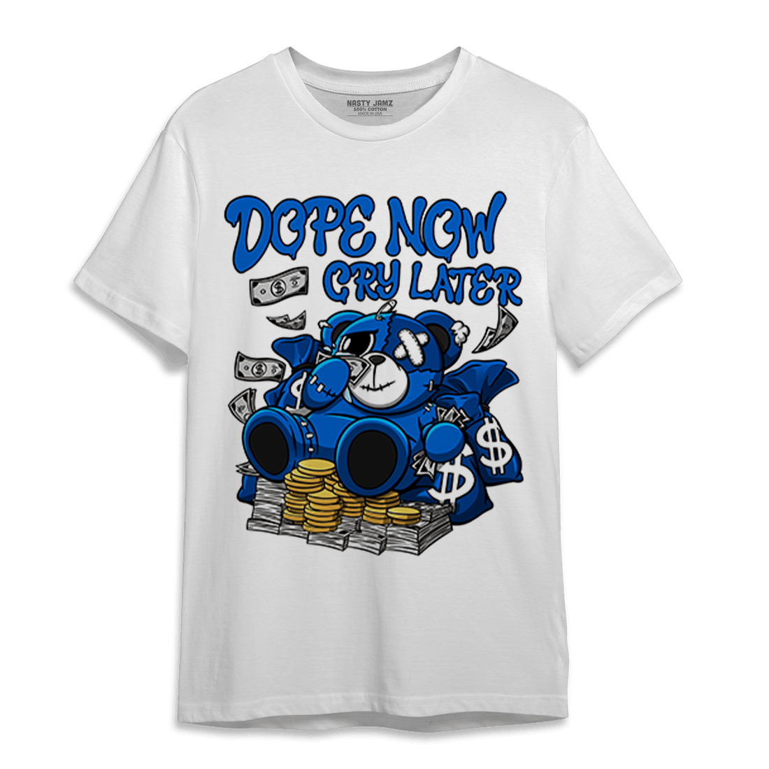 Royal Reimagined 1s T Shirt Match Money Cry BER - NastyJamz