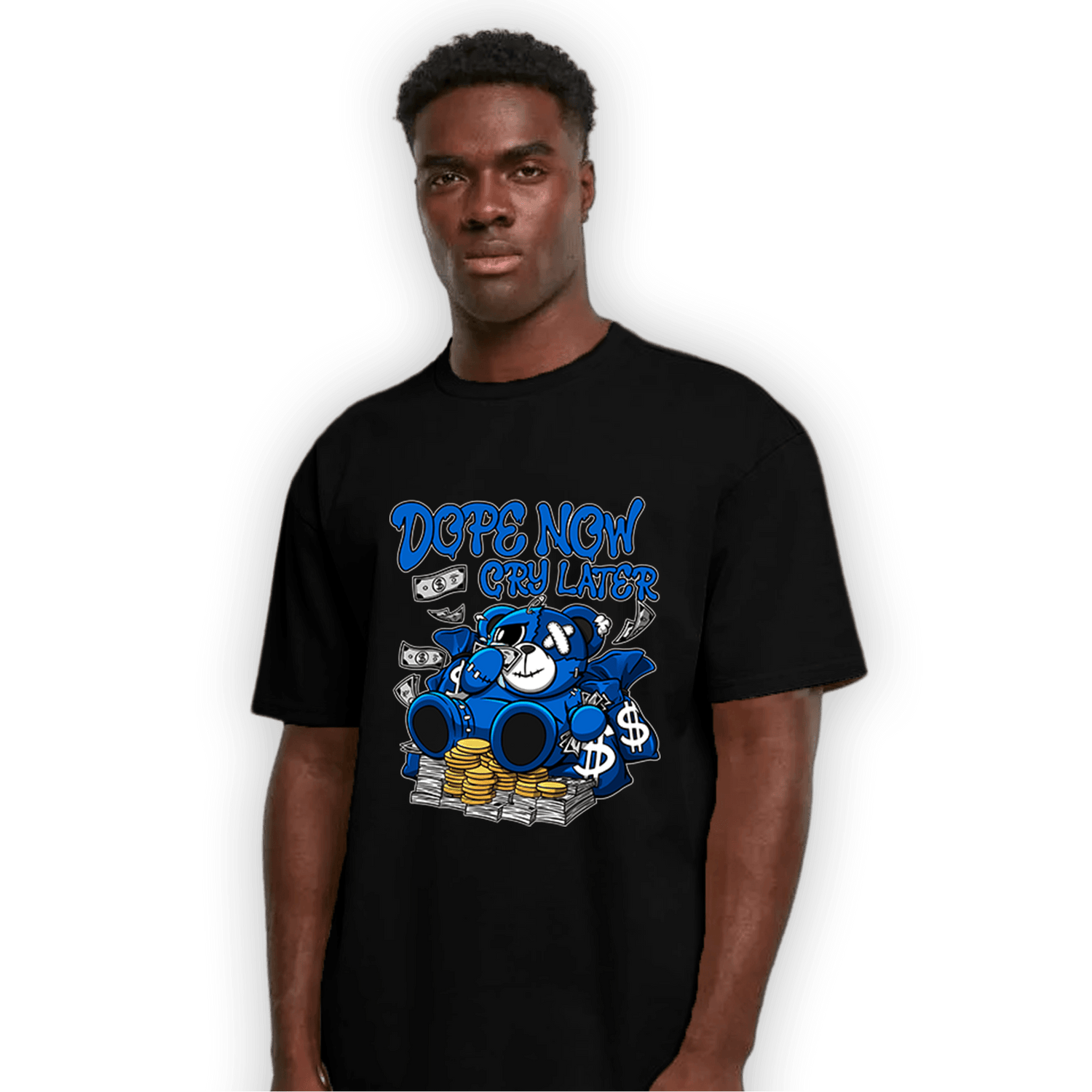 Royal Reimagined 1s T Shirt Match Money Cry BER - NastyJamz