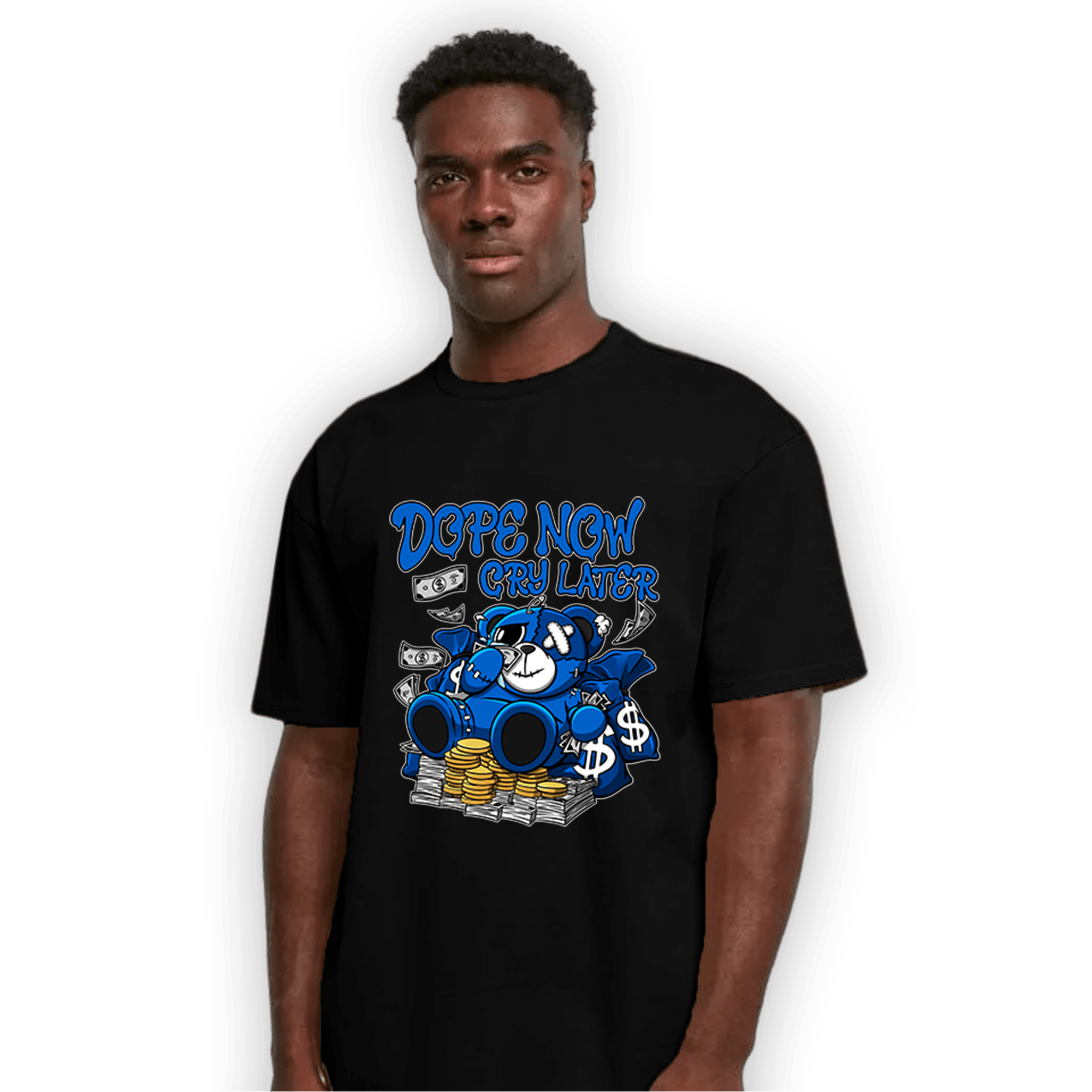 Royal Reimagined 1s T Shirt Match Money Cry BER - NastyJamz