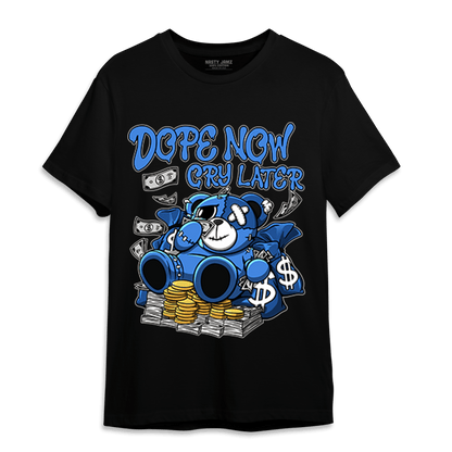University Blue Toe 1s T Shirt Match Money Cry BER - NastyJamz