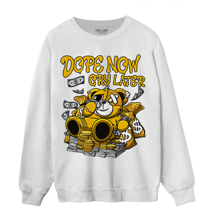 Yellow Ochre 1s Sweatshirt Match Money Cry BER - NastyJamz