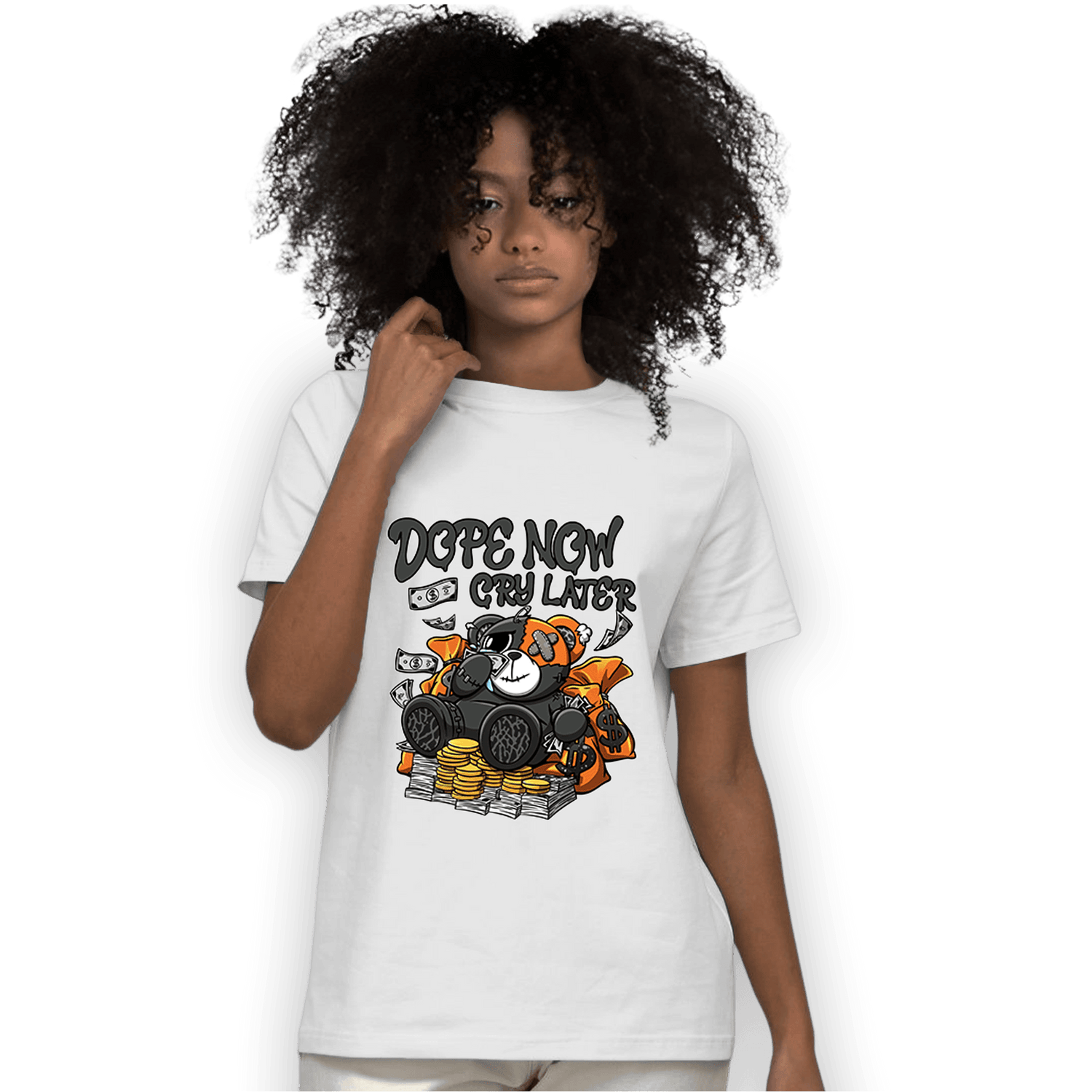Fear Pack 3s T Shirt Match Money Cry BER - NastyJamz