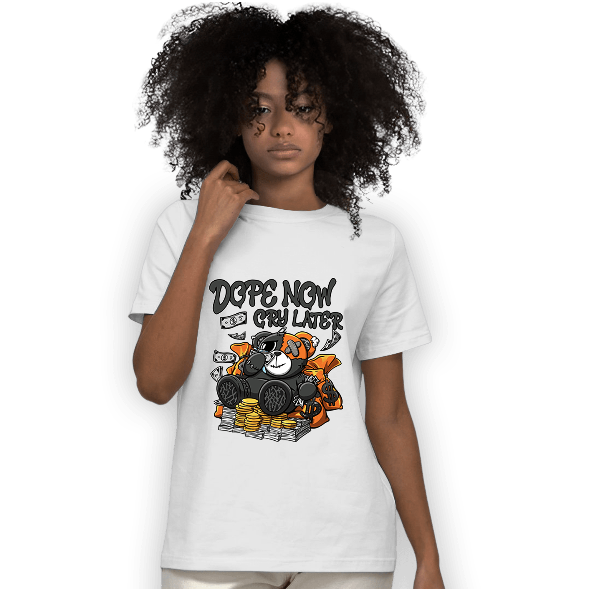Fear Pack 3s T Shirt Match Money Cry BER - NastyJamz