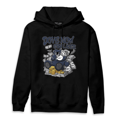 White Navy 3s Hoodie Match Money Cry BER - NastyJamz