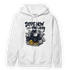 White Navy 3s Hoodie Match Money Cry BER - NastyJamz