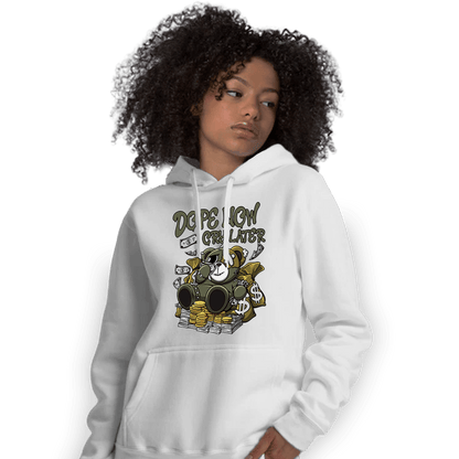 SE Craft Medium Olive 4s Hoodie Match Money Cry BER - NastyJamz