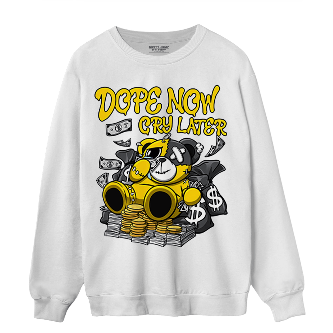 Thunder 4s Sweatshirt Match Money Cry BER - NastyJamz