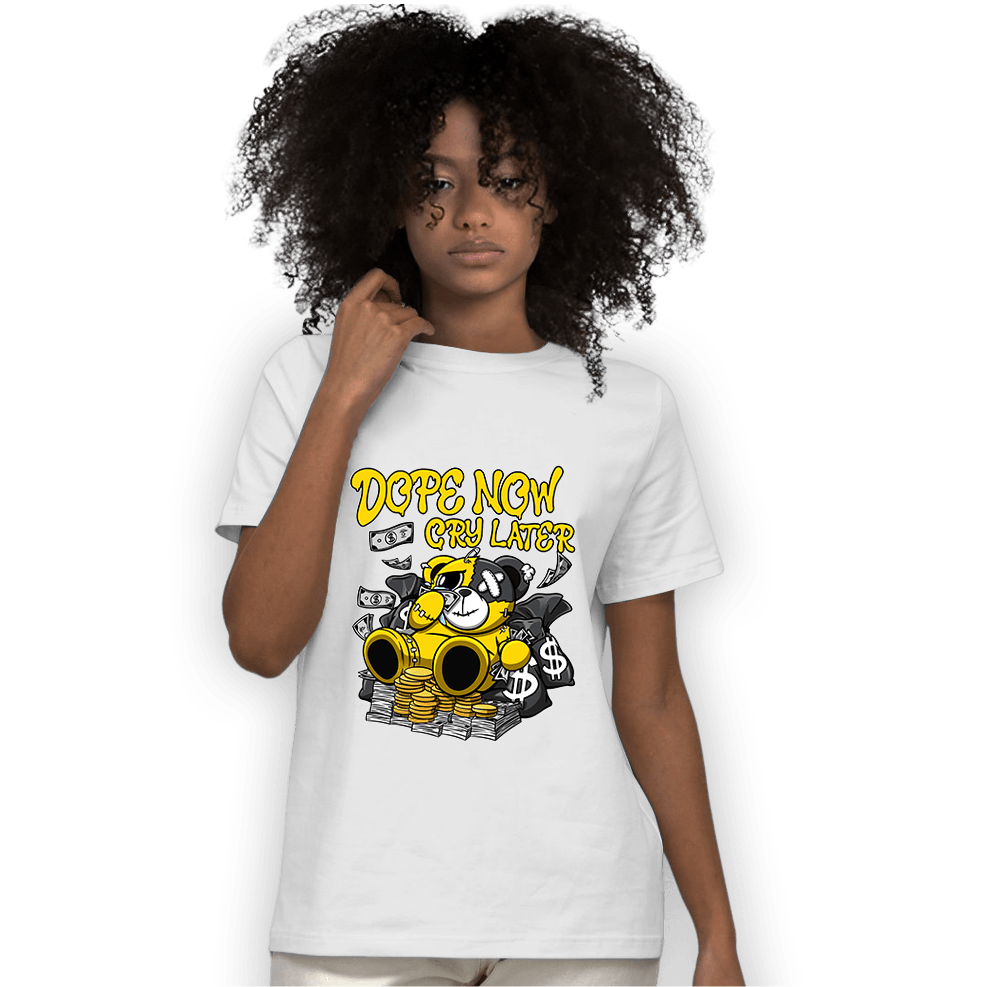 Thunder 4s T Shirt Match Money Cry BER - NastyJamz
