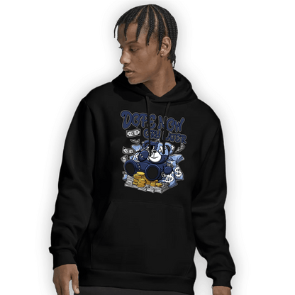 Midnight Navy 5s Hoodie Match Money Cry BER - NastyJamz