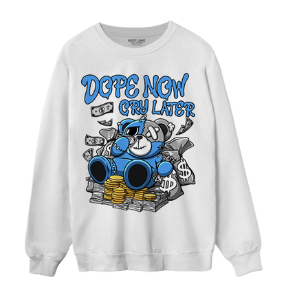 University Blue 5s Sweatshirt Match Money Cry BER - NastyJamz