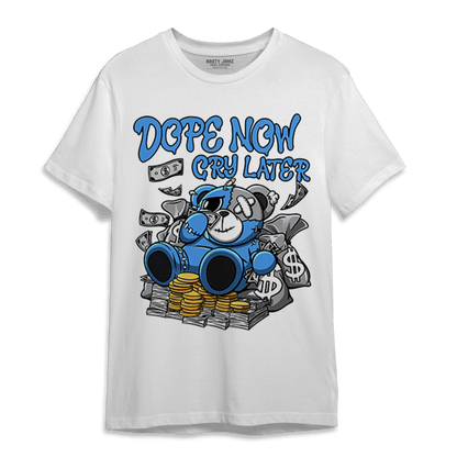 University Blue 5s T Shirt Match Money Cry BER - NastyJamz