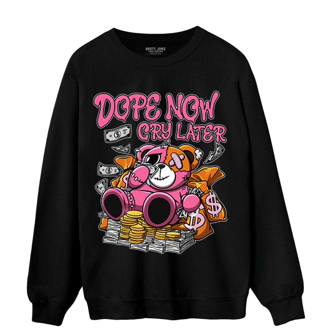 SB Dunk Blossom Sweatshirt Match Money Cry BER - NastyJamz