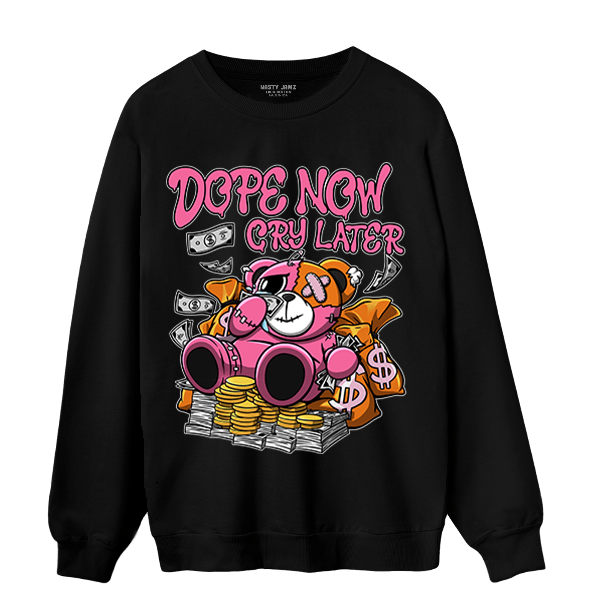 SB Dunk Blossom Sweatshirt Match Money Cry BER - NastyJamz