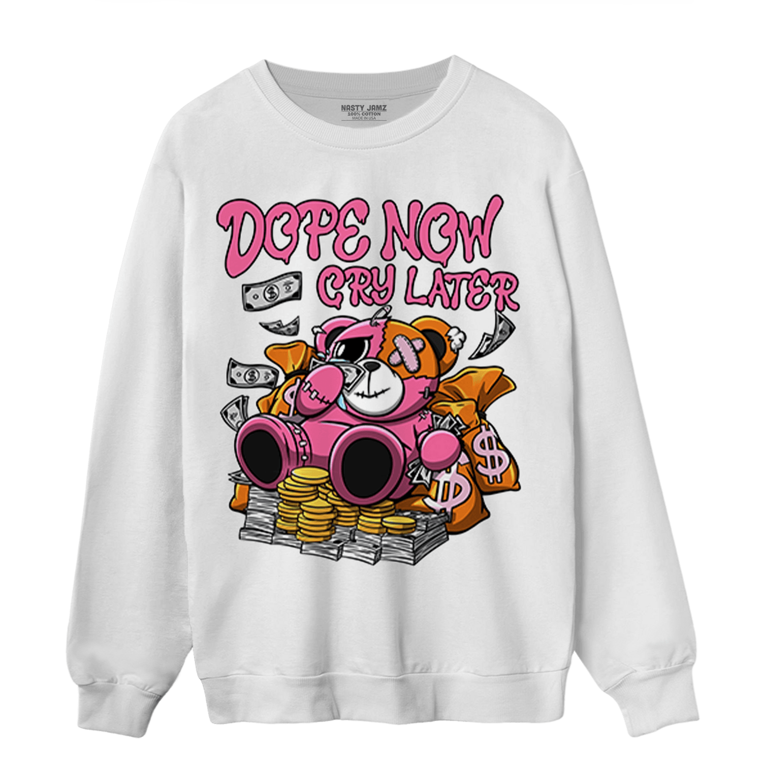 SB Dunk Blossom Sweatshirt Match Money Cry BER - NastyJamz