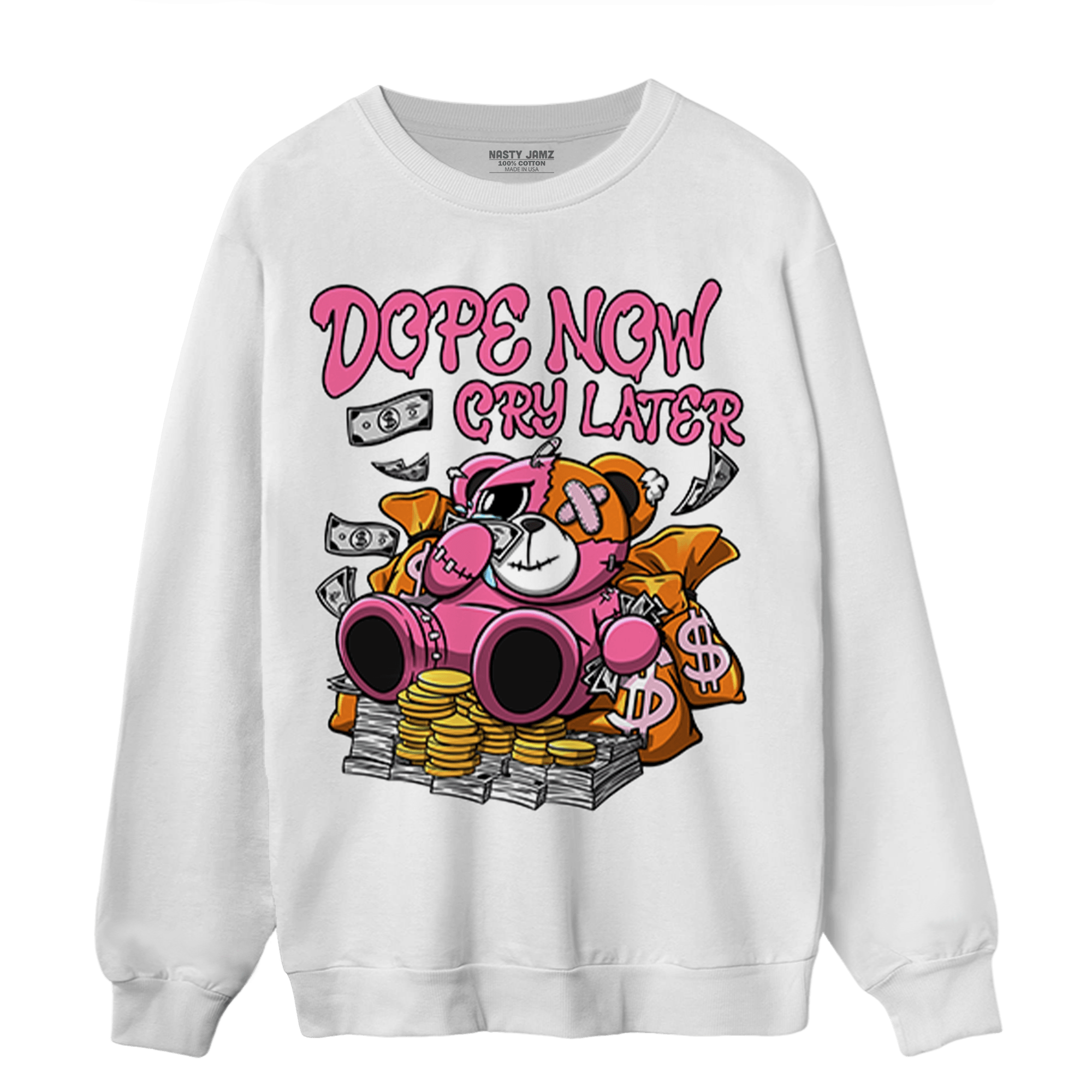 SB Dunk Blossom Sweatshirt Match Money Cry BER - NastyJamz