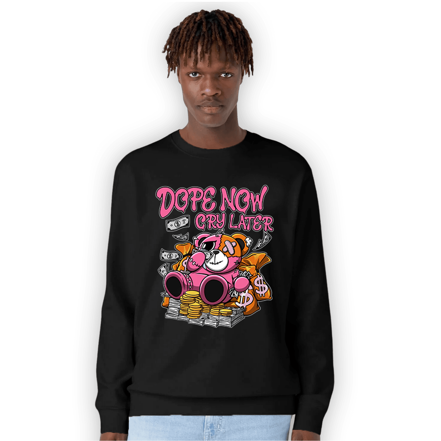 SB Dunk Blossom Sweatshirt Match Money Cry BER - NastyJamz