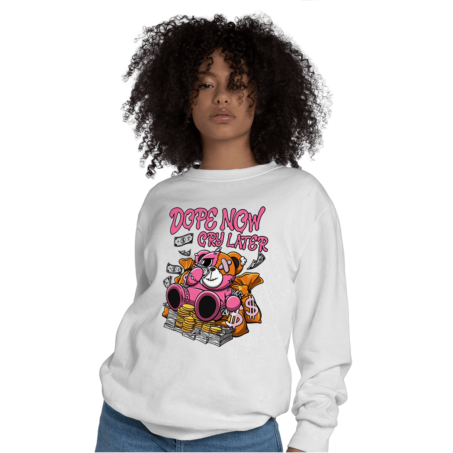 SB Dunk Blossom Sweatshirt Match Money Cry BER - NastyJamz