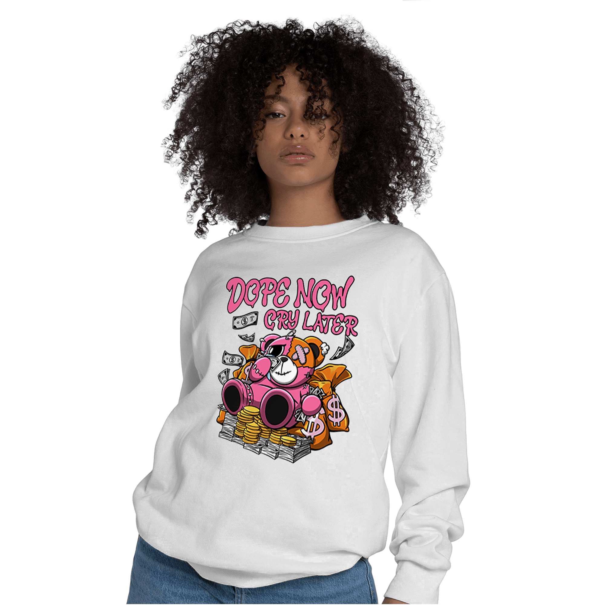 SB Dunk Blossom Sweatshirt Match Money Cry BER - NastyJamz