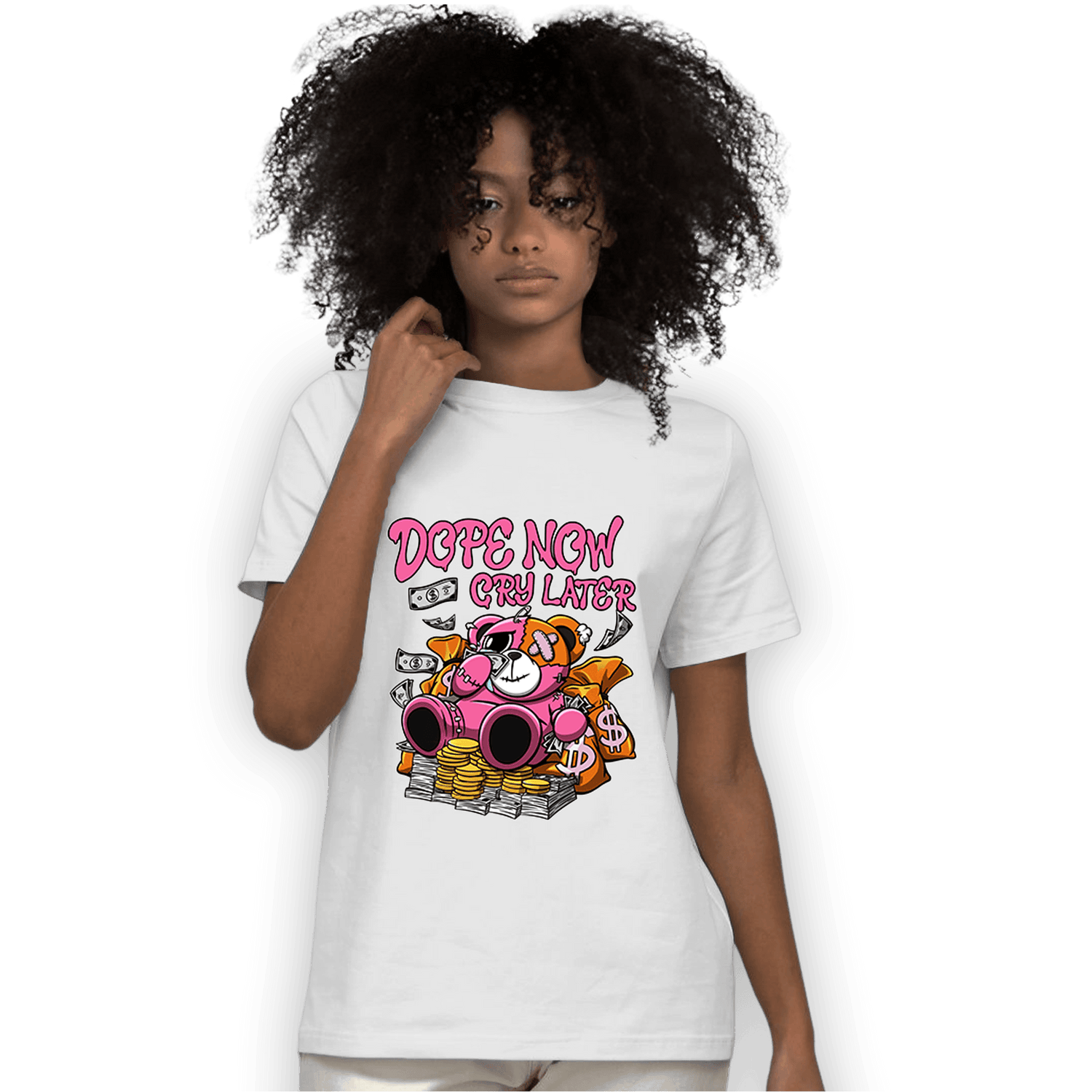 SB Dunk Blossom T Shirt Match Money Cry BER - NastyJamz