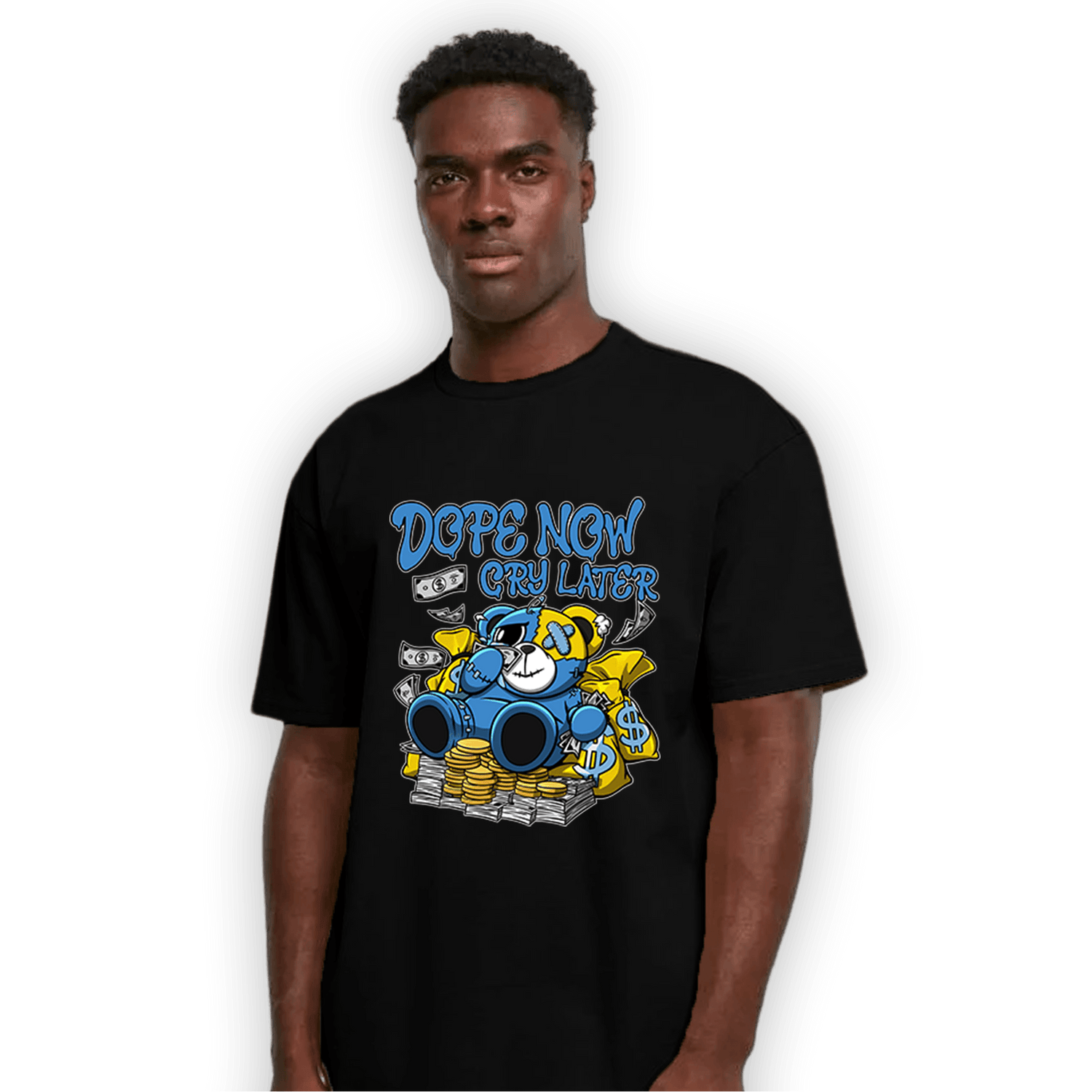 SB Dunk Bubbles T Shirt Match Money Cry BER - NastyJamz