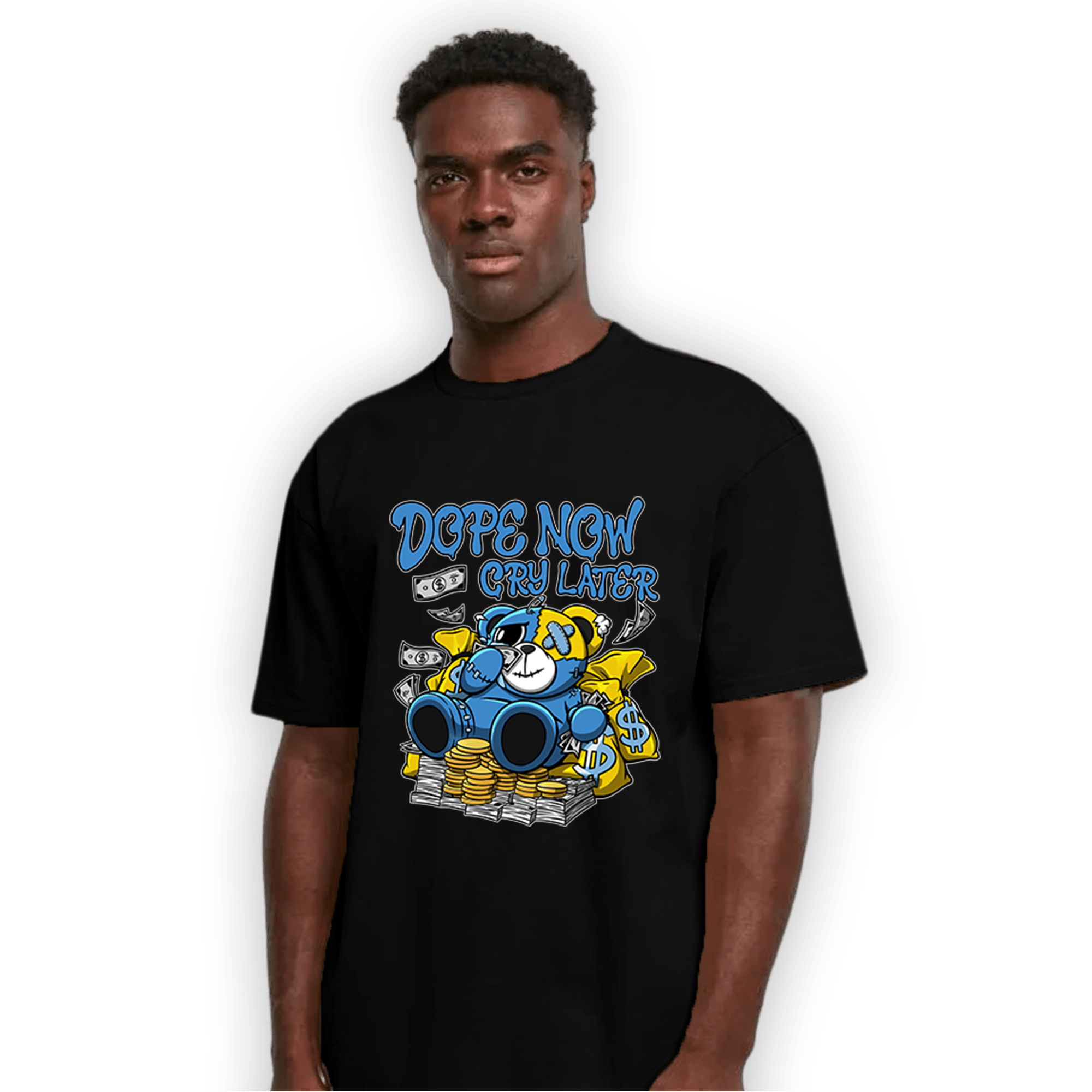 SB Dunk Bubbles T Shirt Match Money Cry BER - NastyJamz