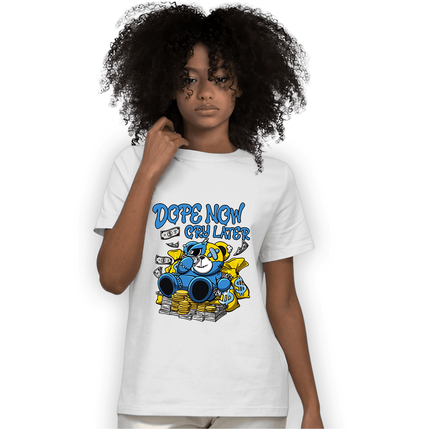 SB Dunk Bubbles T Shirt Match Money Cry BER - NastyJamz