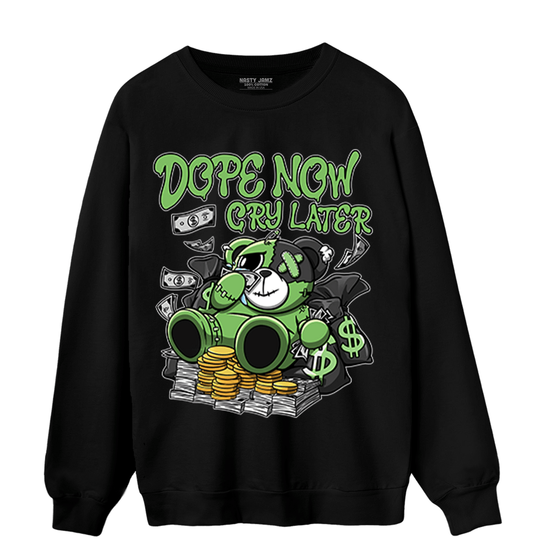 SB Dunk Buttercup Sweatshirt Match Money Cry BER - NastyJamz