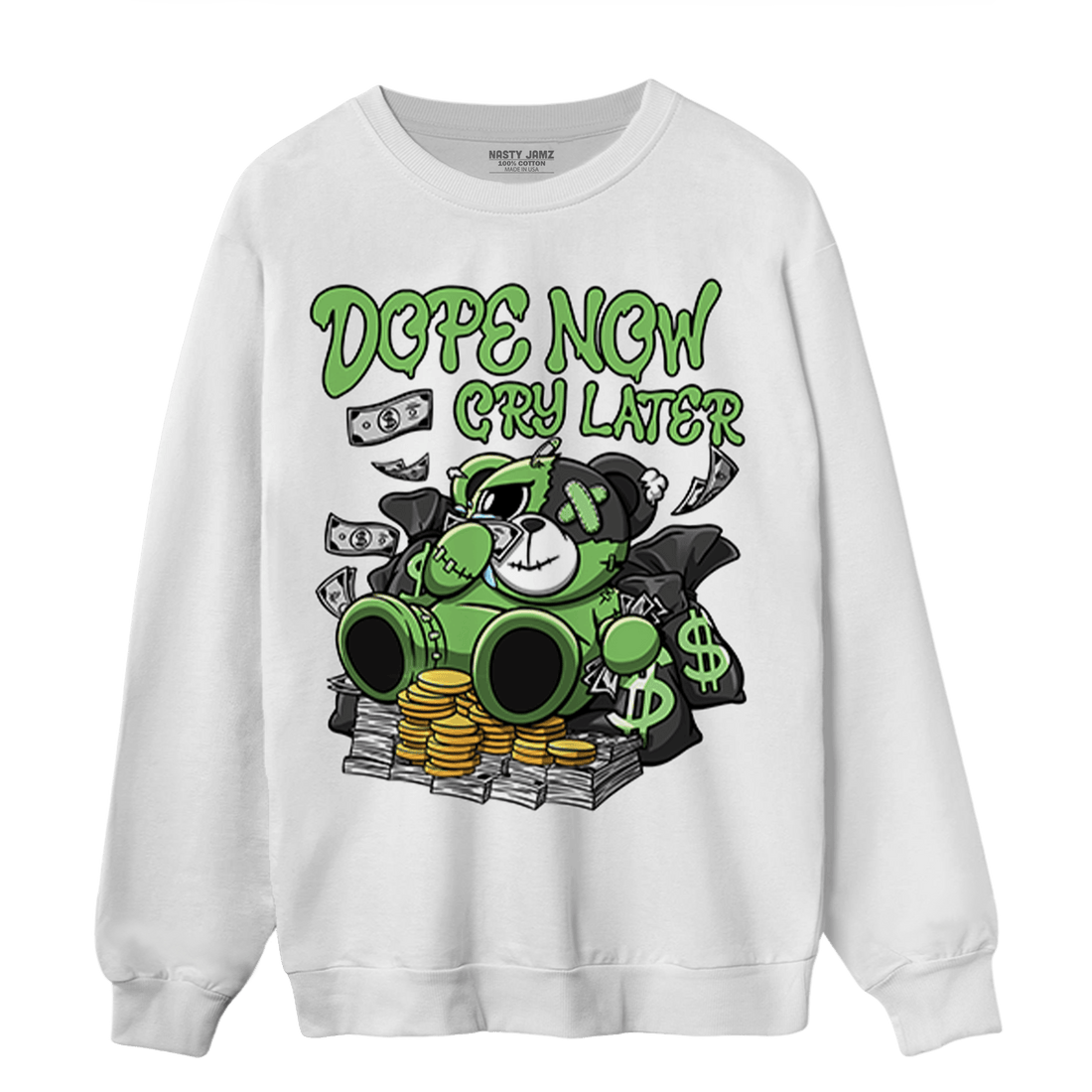 SB Dunk Buttercup Sweatshirt Match Money Cry BER - NastyJamz